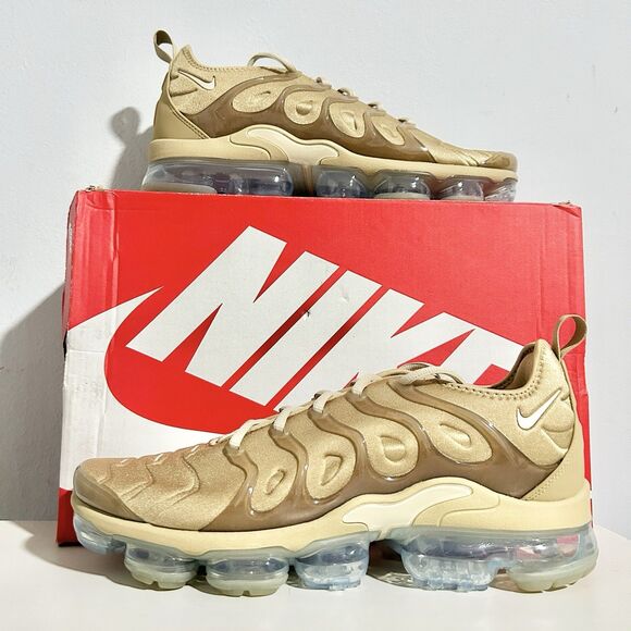 Nike Air VaporMax Plus “Parachute Beige” Men’s Size 10.5 Lifestyle Sneakers - Picture 1 of 8